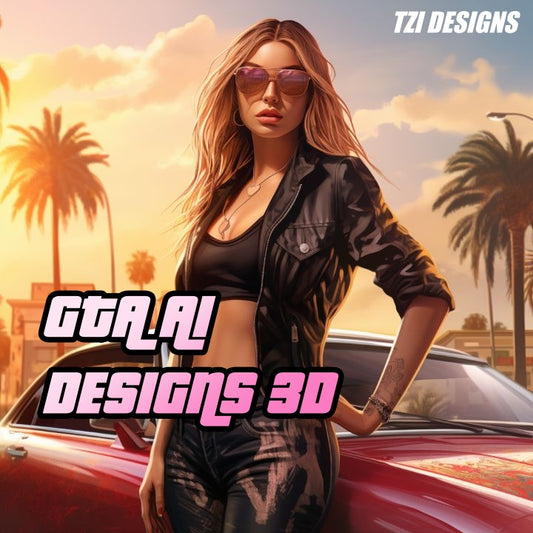GTA AI 3D Visual Art (Custom Made)